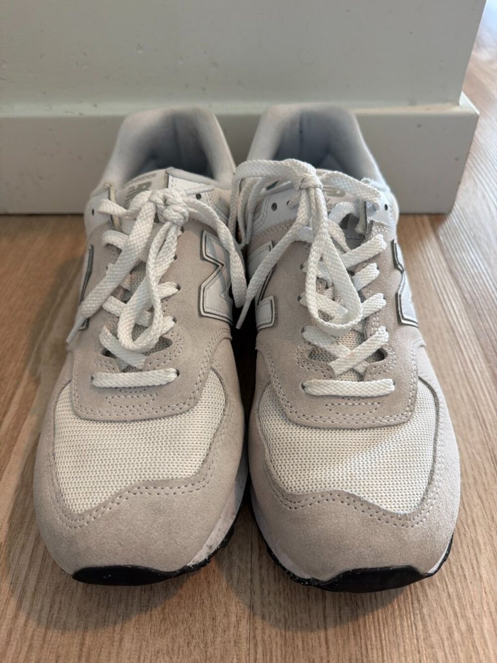 New Balance 574 Light Grey Sneakers Men's 10.5